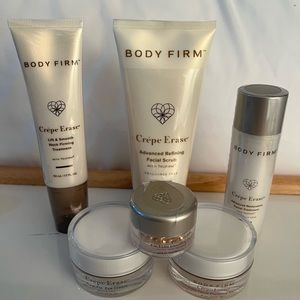 Crepe Erase Facial Bundle 6 Piece for Face, Eyes and Neck. NEW. SEALED.